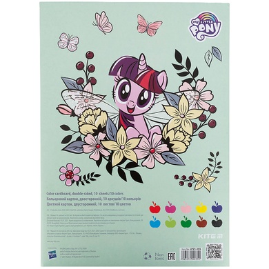 Картон кольоровий двосторонній Kite My Little Pony LP21-255 LP21-255 фото