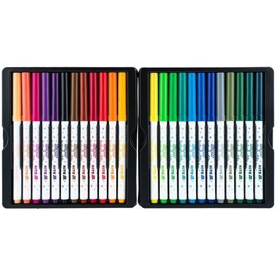 Фломастери Kite Creative Superwashable K-1153, 24 кольори K-1153 фото