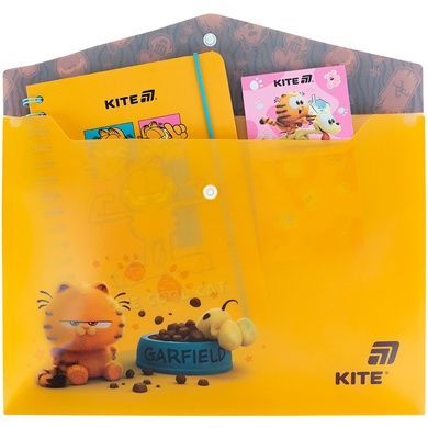 Папка на кнопке Kite Garfield GF25-244-1, А4 GF25-244-1 фото