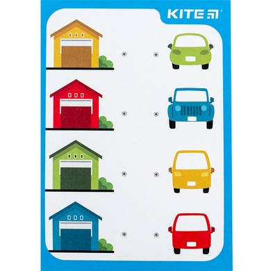 Набор лепи и развивайся Kite K23-326-2, 6 цветов + 5 карточек K23-326-2 фото