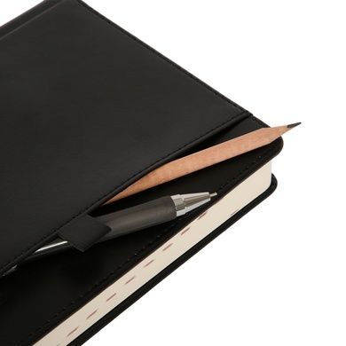 Дневник-деловая записная книжка А5 Leo Planner датированный 2026 "Legacy", твердая, черная, 368 страниц (252649) 252649 фото