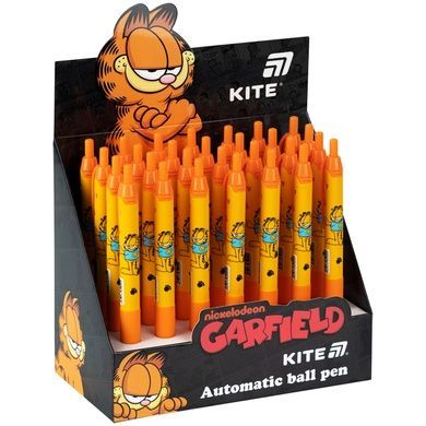 Ручка кулькова автоматична Kite Garfield GF26-039, синя GF26-039 фото