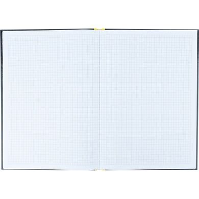 Книга записна Axent Colors 8421-06-A, А4, 80 аркушів, клітинка, жовта 8421-06-A фото