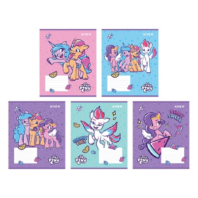 Зошит шкільний Kite My Little Pony LP24-232, 12 аркушів, клітинка LP24-232 фото