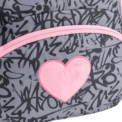 Рюкзак шкільний GoPack Education Fluffy Heart GO26-175M-4 GO26-175M-4 фото