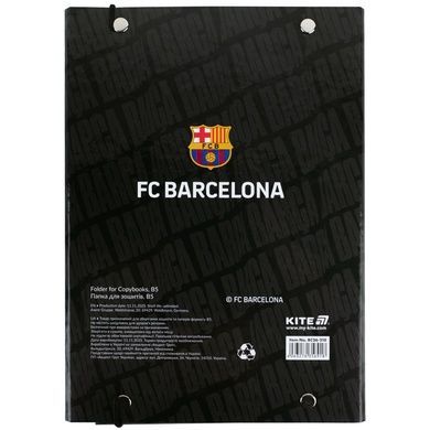 Папка для зошитів на гумці Kite FC Barcelona BC26-210, картон BC26-210 фото