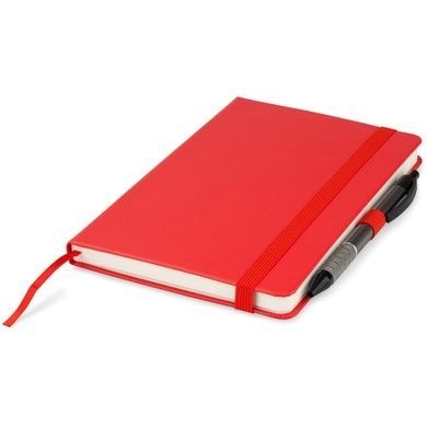 Книга записна Axent Partner 8307-05-A, A5-, 125x195 мм, 96 аркушів, нелінований, тверда обкладинка, червона 8307-05-A фото