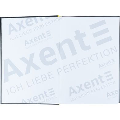 Книга записна Axent Colors 8421-06-A, А4, 80 аркушів, клітинка, жовта 8421-06-A фото