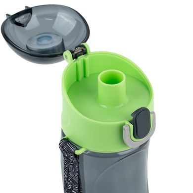 Пляшечка для води Kite K25-400-2, 530 мл, сіра K25-400-2 фото