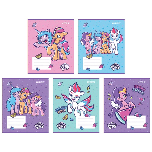 Зошит шкільний Kite My Little Pony LP24-232, 12 аркушів, клітинка LP24-232 фото