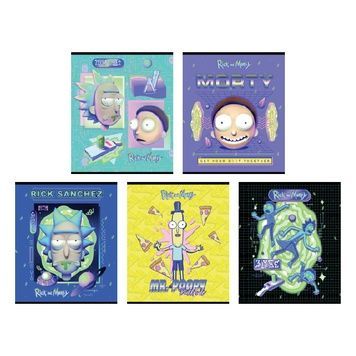 Зошит шкільний Kite Rick and Morty RM23-238, 24 аркуша, клітинка RM23-238 фото