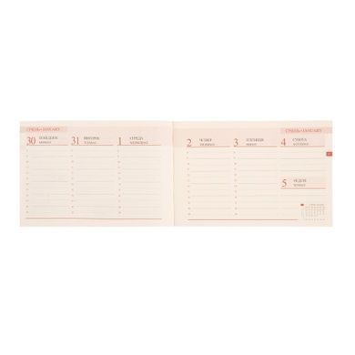 Еженедельник 10х15см дата Leo Planner датированный 2025 Cioccolato 128 стр 252570 фото