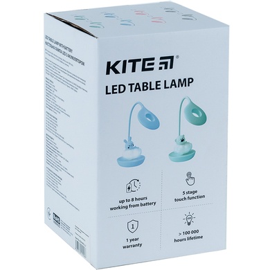 Настольная лампа LED с аккумулятором Cloudy Bunny Kite K24-493-1-1, белый K24-493-1-1 фото