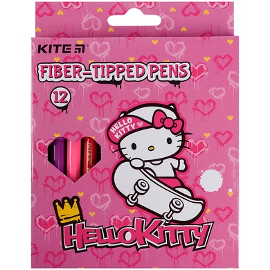 Фломастери Kite Hello Kitty HK21-047, 12 кольорів HK21-047 фото