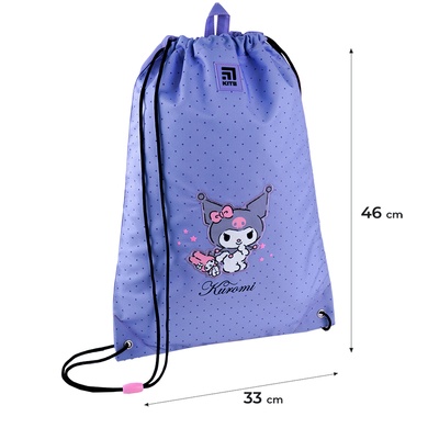 Шкільний набір Kite Kuromi SET_HK24-700M (рюкзак, пенал, сумка) SET_HK24-700M фото
