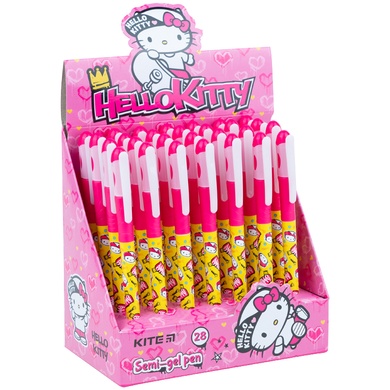 Ручка масляна Kite Hello Kitty HK21-033, синя HK21-033 фото