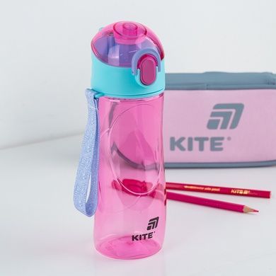 Пляшечка для води Kite K25-400-1, 530 мл, рожева K25-400-1 фото