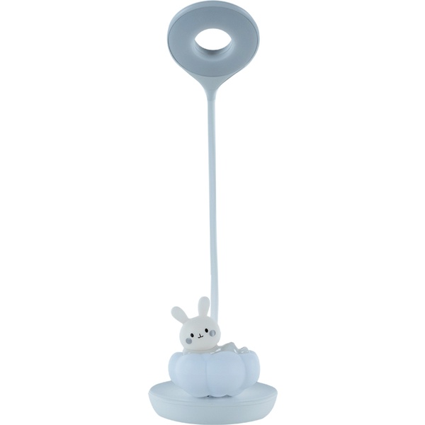 Настільна лампа LED з акумулятором Cloudy Bunny Kite K24-493-1-1, білий K24-493-1-1 фото
