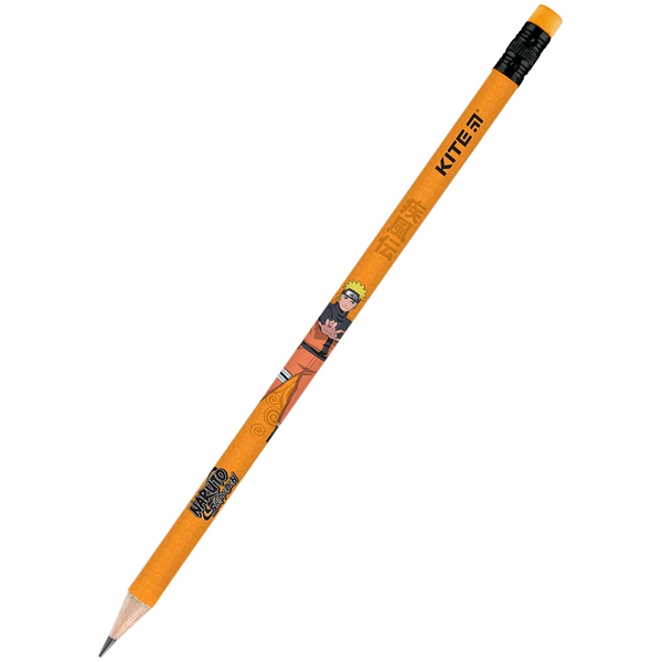 Карандаш графитный с ластиком Kite Naruto NR23-056 NR23-056 фото
