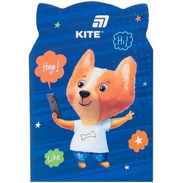 Блокнот Kite Hey Fox K25-461-3, 48 аркушів, клітинка K25-461-3 фото