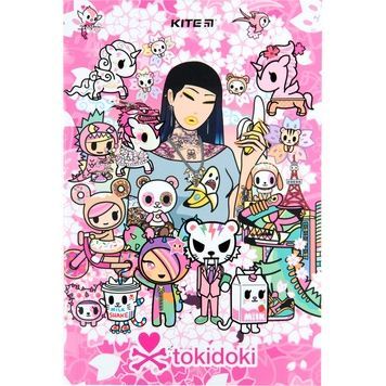 Блокнот Kite tokidoki TK23-193-1, термобіндер, А5, 64 аркуші, нелінований TK23-193-1 фото