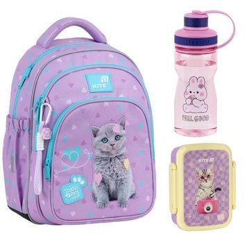 Рюкзак школьный Kite Education Studio Pets SP26-763S 3в1 SP26-763Sset фото