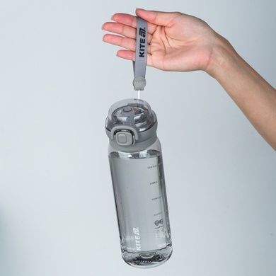 Бутылочка для воды Kite K26-1317-3, 750 мл, серая K26-1317-3 фото