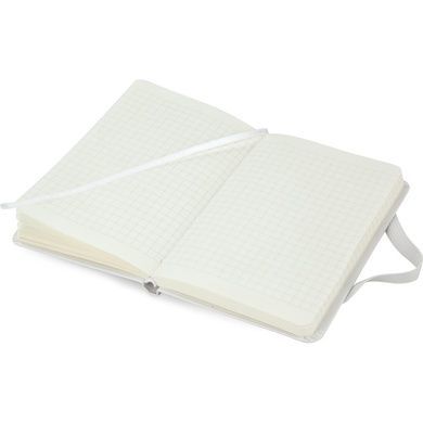 Книга записна Axent Partner 8301-21-A, A6-, 95x140 мм, 96 аркушів, клітинка, тверда обкладинка, біла 8301-21-A фото