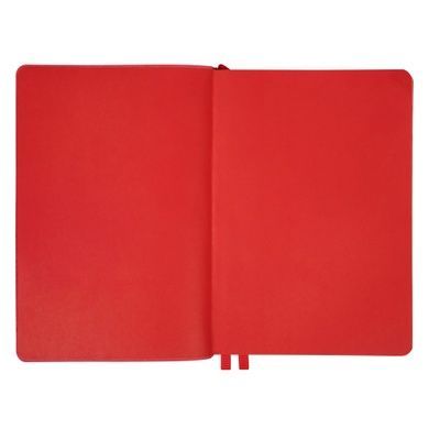 Щоденник-діловий записник А5 Leo Planner датований 2026 "Vitto", м'який, червоний, 368 сторінок (252643) 252643 фото