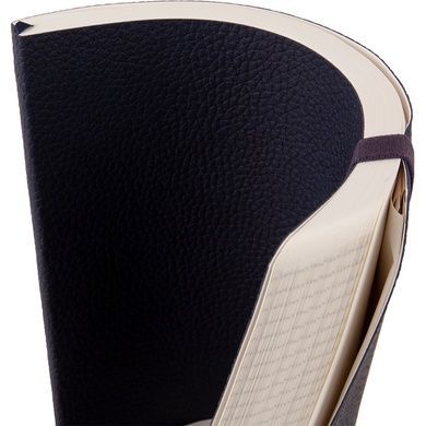 Книга записна Axent Partner Soft L, 8615-02-A, 190x250 мм, 96 аркушів, клітинка, гнучка обкладинка, синя 8615-02-A фото