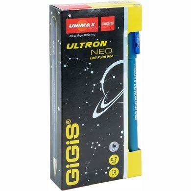 Ручка шариковая Ultron Neo 2х, синяя UX-150-02 фото