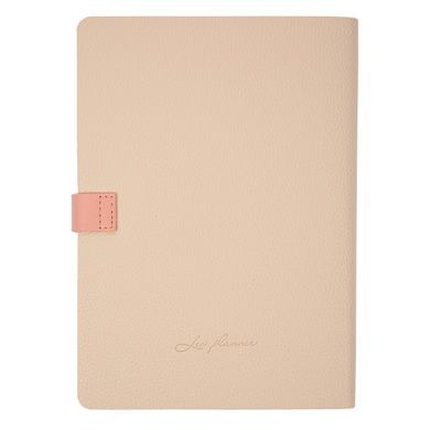 Щоденник А5 Leo Planner недатований "Secret", м'який, бежевий, 320 сторінок (252702) 252702 фото