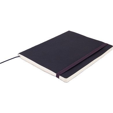 Книга записна Axent Partner Soft L, 8615-02-A, 190x250 мм, 96 аркушів, клітинка, гнучка обкладинка, синя 8615-02-A фото