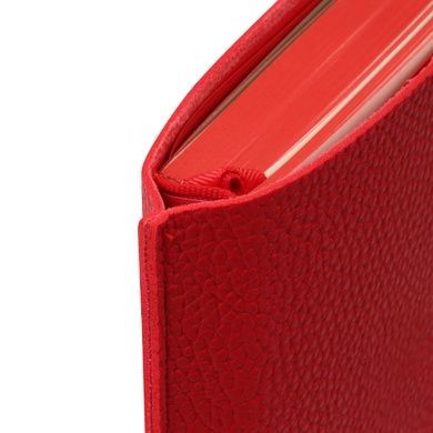 Щоденник-діловий записник А5 Leo Planner датований 2026 "Vitto", м'який, червоний, 368 сторінок (252643) 252643 фото