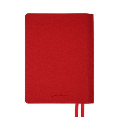 Щоденник-діловий записник А5 Leo Planner датований 2026 "Vitto", м'який, червоний, 368 сторінок (252643) 252643 фото