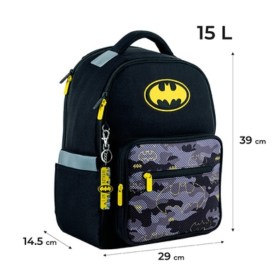 Рюкзак шкільний Kite Education DC Comics Batman DC24-770M DC24-770M фото