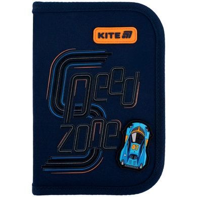 Пенал без наполнения Kite Speed Zone K25-622-4, 1 отделение, 2 отворот K25-622-4 фото
