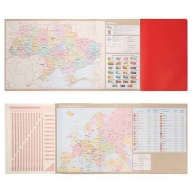 Щоденник-діловий записник А5 Leo Planner датований 2026 "Vitto", м'який, червоний, 368 сторінок (252643) 252643 фото