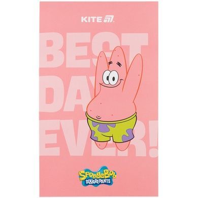 Блокнот-планшет Kite Sponge Bob SB25-195, A6, 50 листов, нелинованный SB25-195 фото