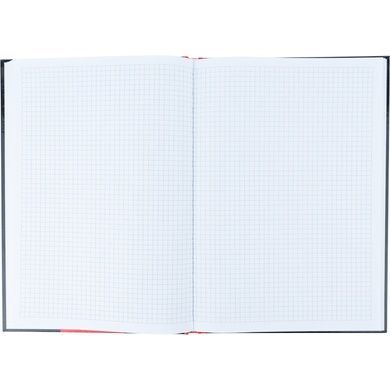 Книга записна Axent Colors 8421-08-A, А4, 80 аркушів, клітинка, червона 8421-08-A фото