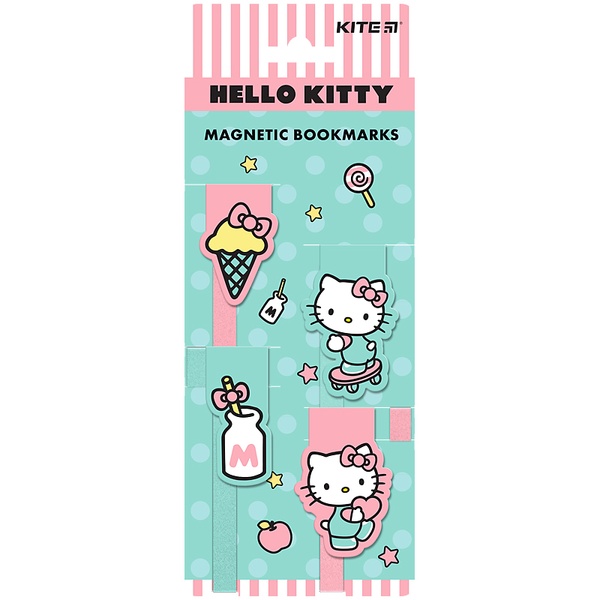 Набір магнітних закладок-лясе Kite Hello Kitty HK24-497-1 HK24-497-1 фото
