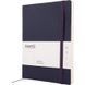 Книга записна Axent Partner Soft L, 8615-02-A, 190x250 мм, 96 аркушів, клітинка, гнучка обкладинка, синя 8615-02-A фото 2