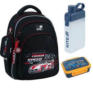 Рюкзак шкільний Kite Education Speed Racer K26-763S-2 3в1 K26-763S-2set фото