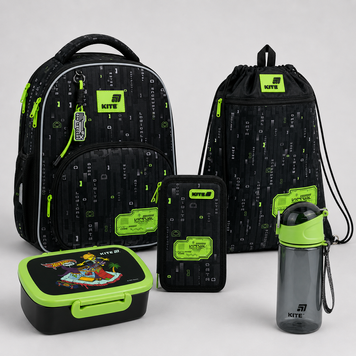 Шкільний набір 5в1 Kite Education Digital SET_K26-556M-4 SET_K26-556M-4 фото