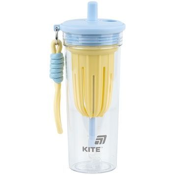 Стакан для води Kite K25-1219-3, 650 мл, жовто-блакитний K25-1219-3 фото