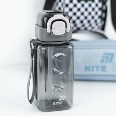 Пляшечка для води Kite K26-1273-2, 620 мл, сіра K26-1273-2 фото