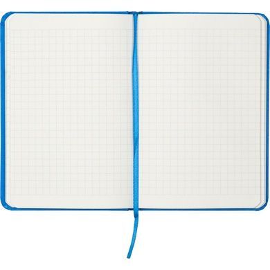 Книга записна Axent Partner 8301-07-A, A6-, 95x140 мм, 96 аркушів, клітинка, тверда обкладинка, блакитна 8301-07-A фото