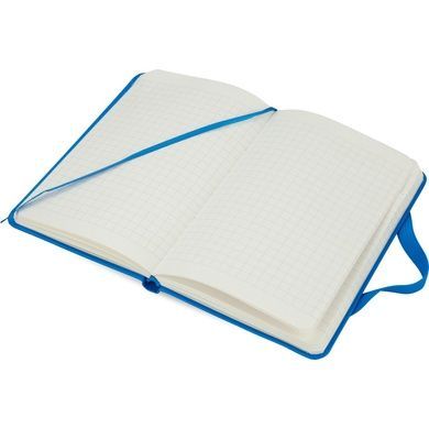 Книга записна Axent Partner 8301-07-A, A6-, 95x140 мм, 96 аркушів, клітинка, тверда обкладинка, блакитна 8301-07-A фото