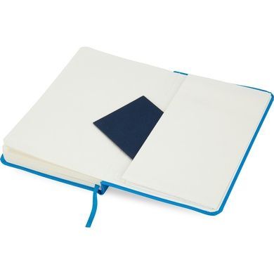 Книга записна Axent Partner 8301-07-A, A6-, 95x140 мм, 96 аркушів, клітинка, тверда обкладинка, блакитна 8301-07-A фото