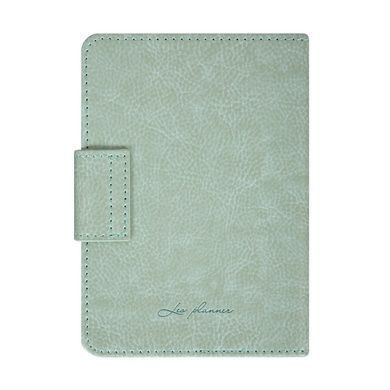 Щоденник А6 Leo Planner недатований "Chiara", твердий, світло-бірюзовий, 320 сторінок (252710) 252710 фото